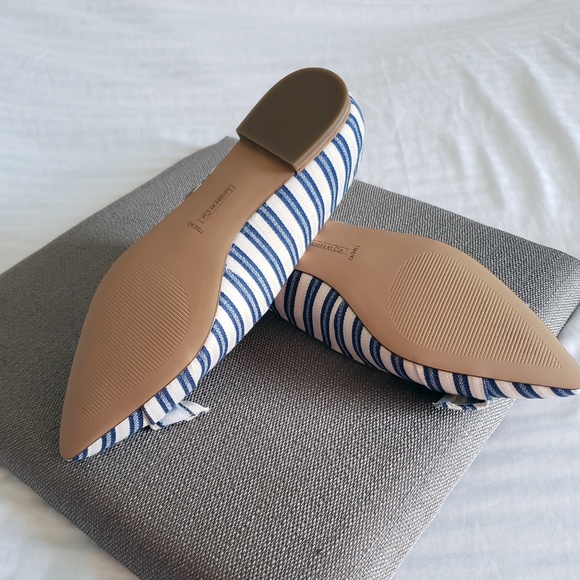 π Louise et Cie Aramina Stripe Bow Flat π - Picture 6 of 8